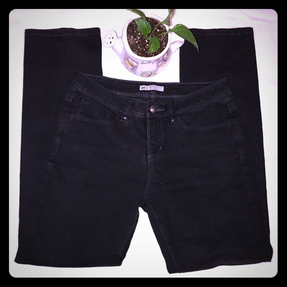 Lee Perfect Fit Just Below Waist jeans Size 8 Med - Picture 2 of 6